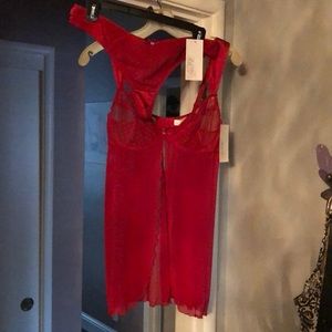 Red lingerie set. Brand new!